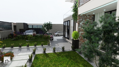 COURTYARD VILLA  COURTYARD LANDSCAPE DESIGN