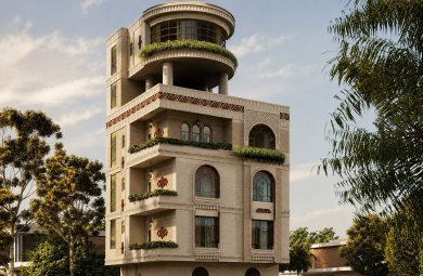 multi-story residential building 