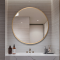 Stylish Round Bathroom Mirror - Elegant Wall-Mounted Vanity Mirror WM01