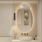 Irregular Shaped Smart Touchscreen Bathroom Mirror with LED Lighting