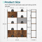 Stylish 3-Tier Wooden Storage Cabinet for Home Organization