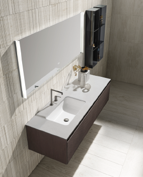 TY39816 series plywood bathroom cabinet vanity set