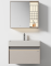 TY544 series plywood bathroom cabinet curve vanity