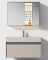 TY544 series plywood bathroom cabinet curve vanity