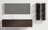 TY39816 series plywood bathroom cabinet vanity set