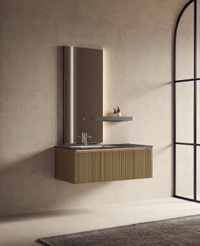 TY46612 series plywood bathroom cabinet vanity set