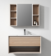 TY411 series plywood bathroom cabinet vanity set