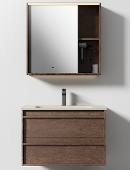 TY543 series plywood bathroom cabinet vanity set