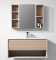 TY411 series plywood bathroom cabinet vanity set
