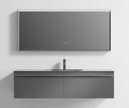 RY15515 series plywood bathroom cabinet vanity set