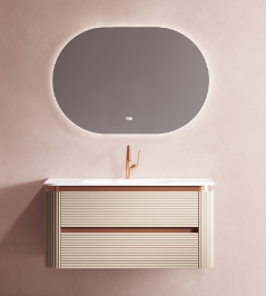 RY157 series plywood bathroom cabinet vanity set
