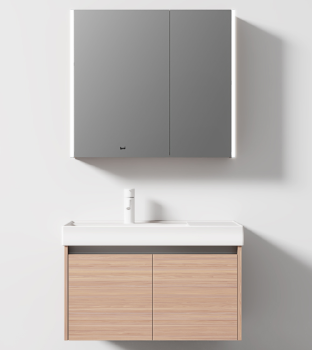 TY507 series plywood bathroom cabinet vanity set