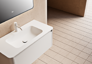 RY12110 series plywood bathroom cabinet vanity set