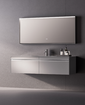 RY15515 series plywood bathroom cabinet vanity set