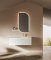 RY17212 series plywood bathroom cabinet vanity set