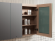 TY507 series plywood bathroom cabinet vanity set