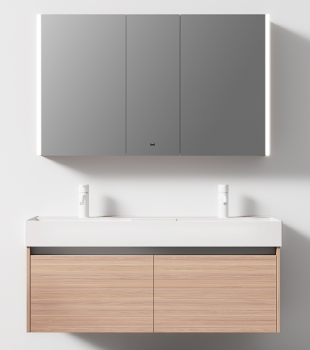 TY507 series plywood bathroom cabinet vanity set