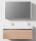 TY507 series plywood bathroom cabinet vanity set
