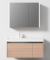 TY507 series plywood bathroom cabinet vanity set