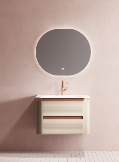 RY157 series plywood bathroom cabinet vanity set