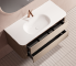 RY157 series plywood bathroom cabinet vanity set