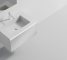 RY17208 series plywood bathroom cabinet vanity set
