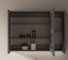 RY182 series plywood bathroom cabinet vanity set
