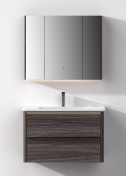 RY182 series plywood bathroom cabinet vanity set