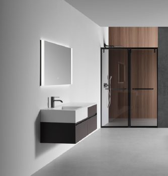 TY40016 series plywood bathroom cabinet vanity set