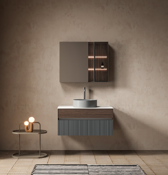TY47109 series plywood bathroom cabinet vanity set