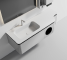 PY66916 series plywood bathroom cabinet vanity set