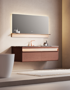 RY15316 series plywood bathroom cabinet vanity set