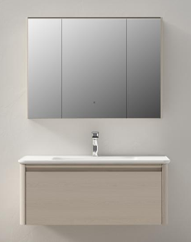PY661 series plywood bathroom cabinet vanity set