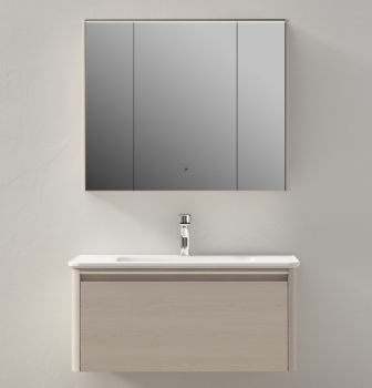 PY661 series plywood bathroom cabinet vanity set