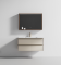 PY66010 series plywood bathroom cabinet vanity set