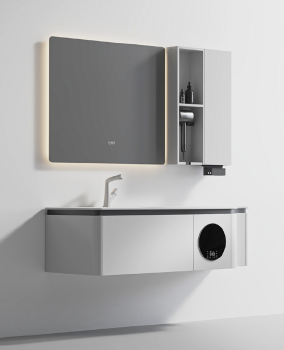 PY66916 series plywood bathroom cabinet vanity set