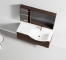 RY18313 series plywood bathroom cabinet vanity set