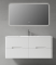 TY1149 series plywood bathroom cabinet curve vanity