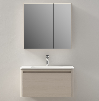 PY661 series plywood bathroom cabinet vanity set