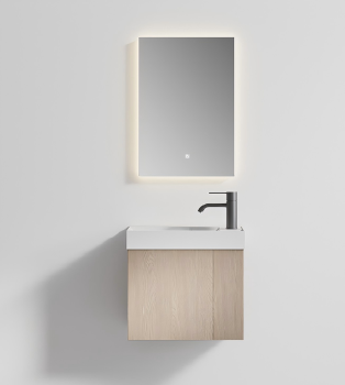 TY70405 series plywood bathroom cabinet curve vanity