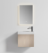 TY70405 series plywood bathroom cabinet curve vanity