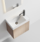 TY70405 series plywood bathroom cabinet curve vanity