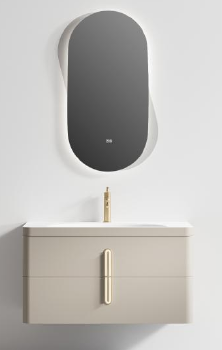 PY66210 series plywood bathroom cabinet vanity set