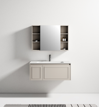 PY63410 series plywood bathroom cabinet vanity set