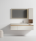 PY66615 series plywood bathroom cabinet vanity set