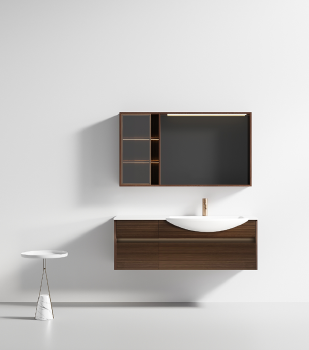 RY18313 series plywood bathroom cabinet vanity set