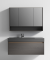 PY665 series plywood bathroom cabinet vanity set
