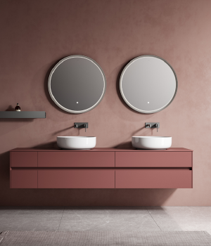 TY23120 series plywood bathroom cabinet vanity set