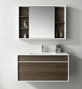 TY221 series plywood bathroom cabinet vanity set