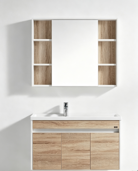 TY011 series plywood bathroom cabinet vanity set